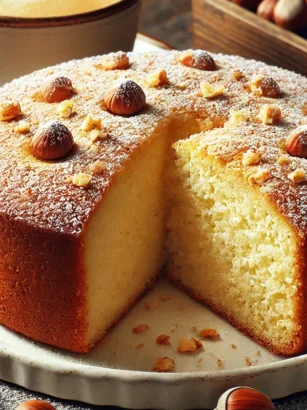 Recette de Gateau aux Noisettes en Poudre