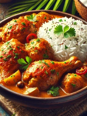 Recette Antillaise Poulet Coco