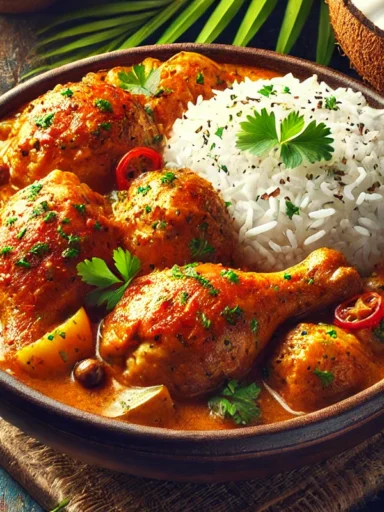 Recette Antillaise Poulet Coco