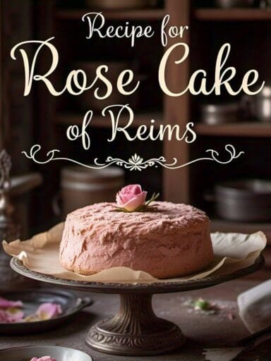 Recette gateau Rose de Reims