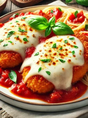 Poulet au Parmesan Recette Italienne