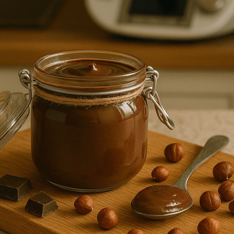 recette nutella maison thermomix