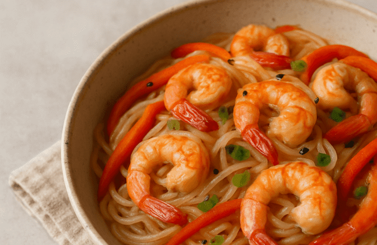 Recette avec du Vermicelle de Riz