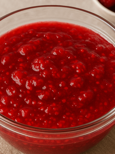 Recette Gelée de Framboise pour Gâteau