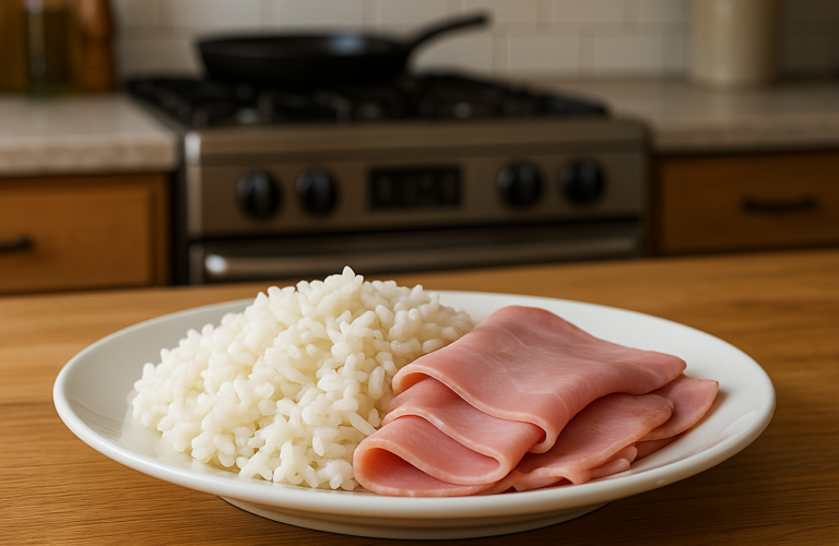 Recette Riz et Jambon
