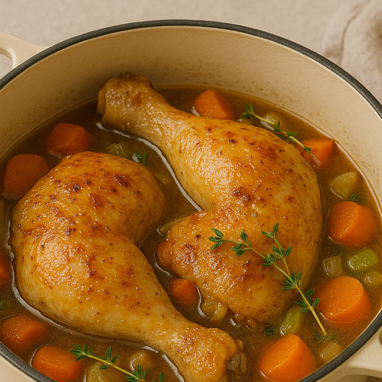 Recette de Cuisse de Poulet en Cocotte
