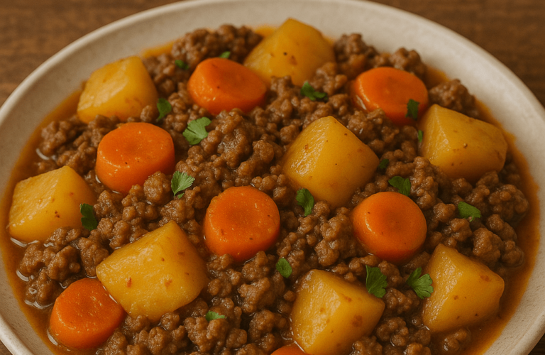 recette cookeo viande hachée pomme de terre carotte