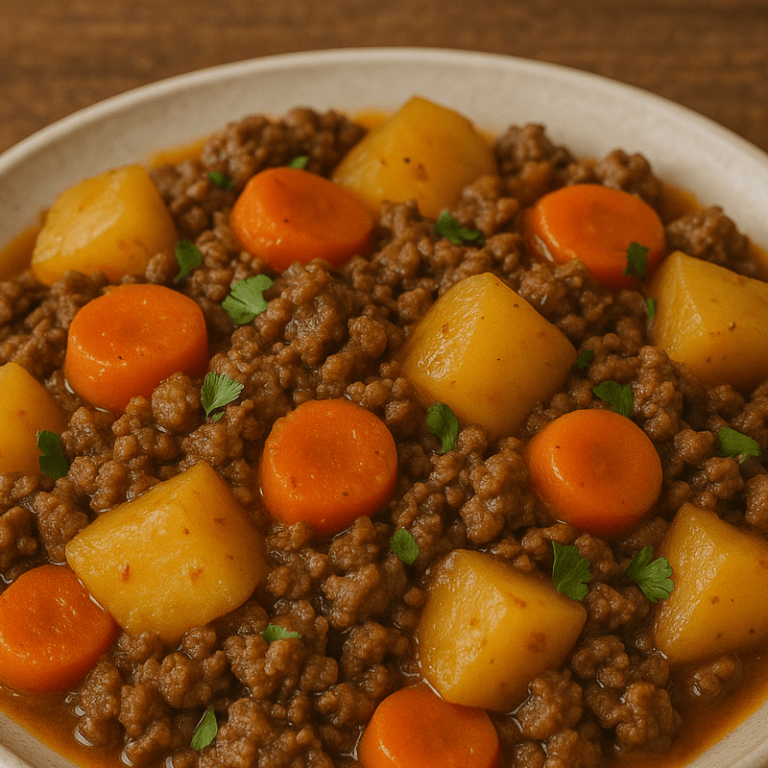 recette cookeo viande hachée pomme de terre carotte
