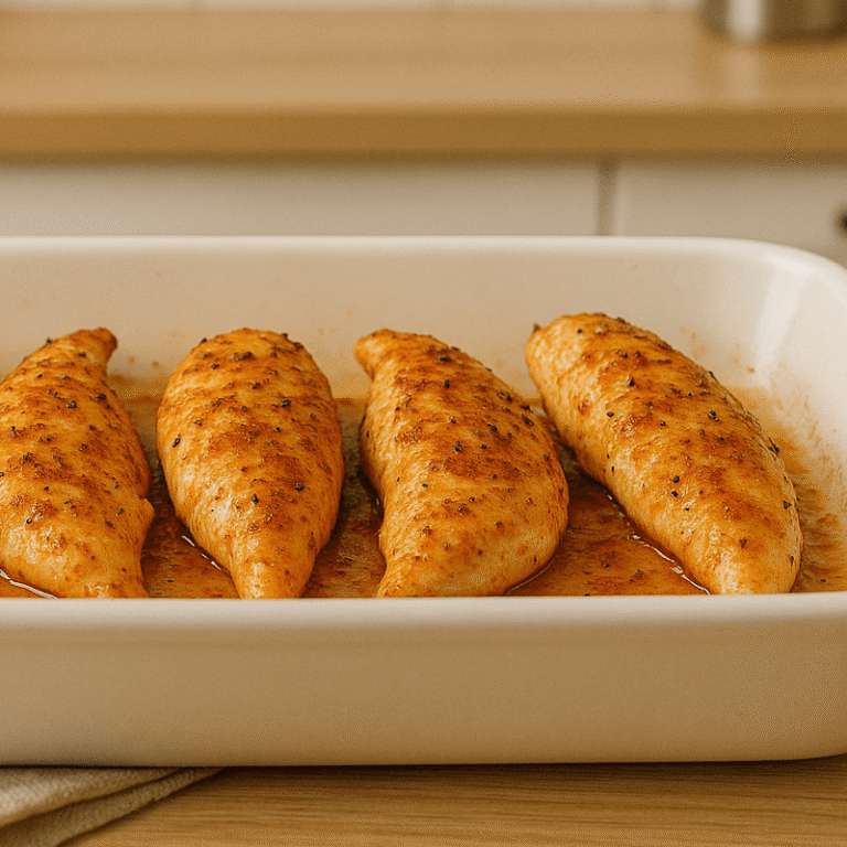Recette Aiguillette de Poulet au Four