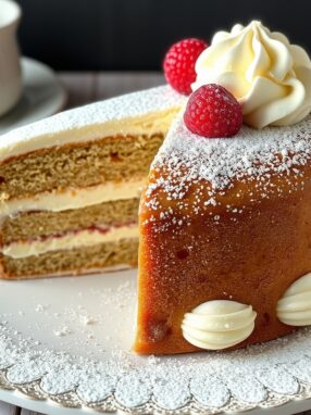 recette de gâteau au nougat facile