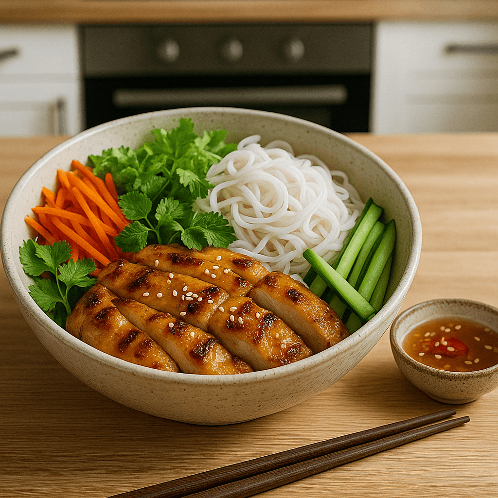 Recette Bo Bun Poulet