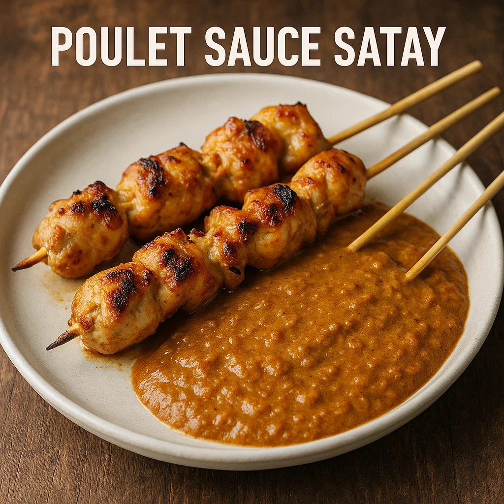Recette Poulet Sauce Satay