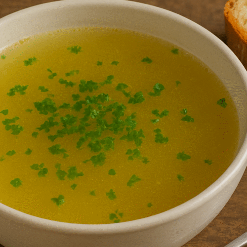 Bouillon de Poulet Recette