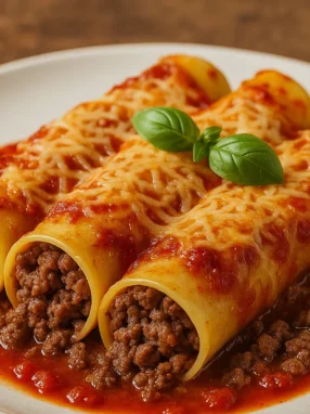 Recettes Cannelloni Viande Hachée