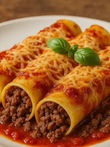 Recettes Cannelloni Viande Hachée