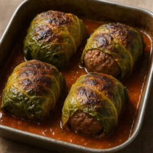 Recette Choux Farcis au Four Viande Hachée