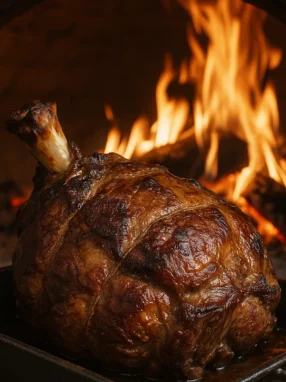 Recette Viande au Four à Bois