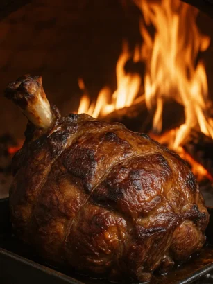 Recette Viande au Four à Bois