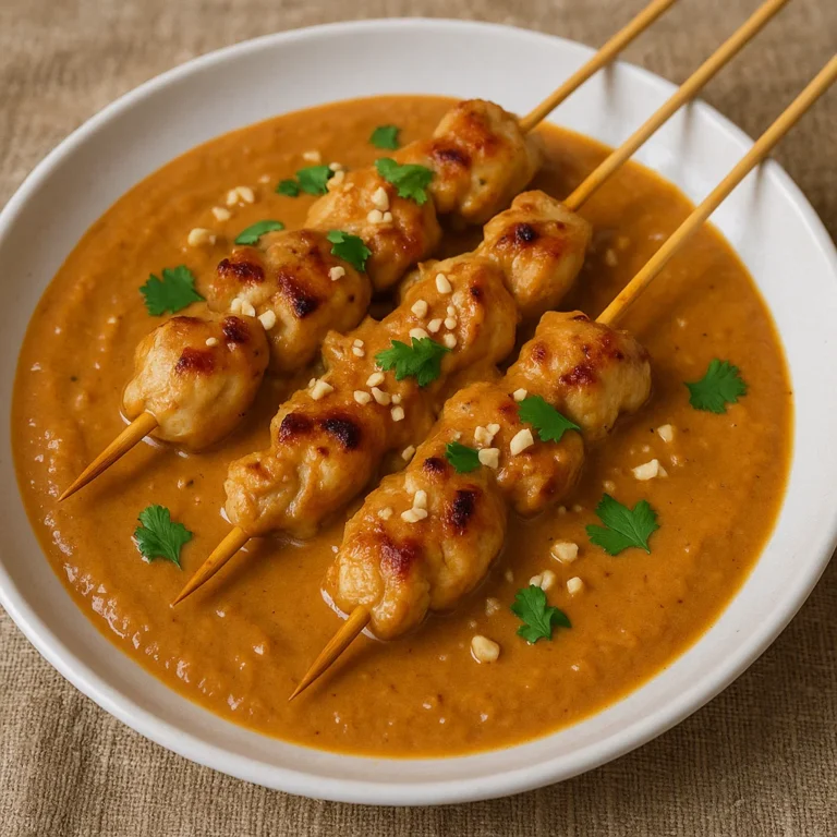 Recette Poulet Sauce Satay