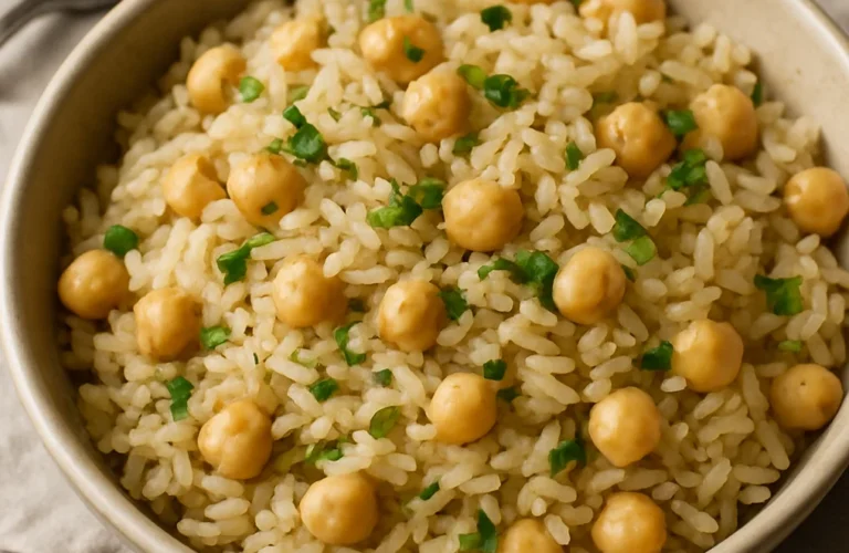 Recette Riz Pois Chiche