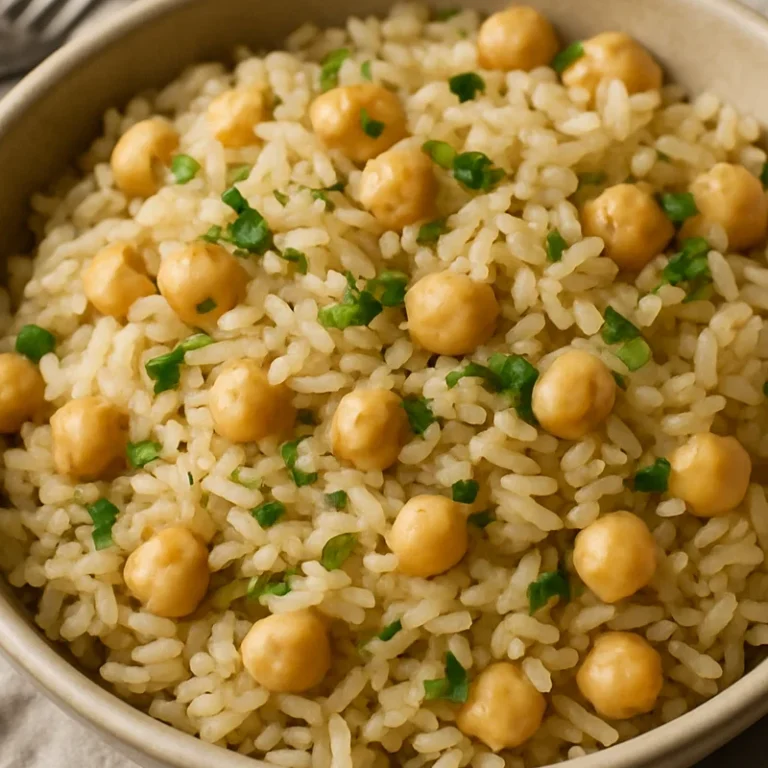 Recette Riz Pois Chiche