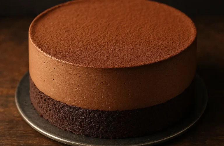 Recette Gâteau Mousseline au Chocolat