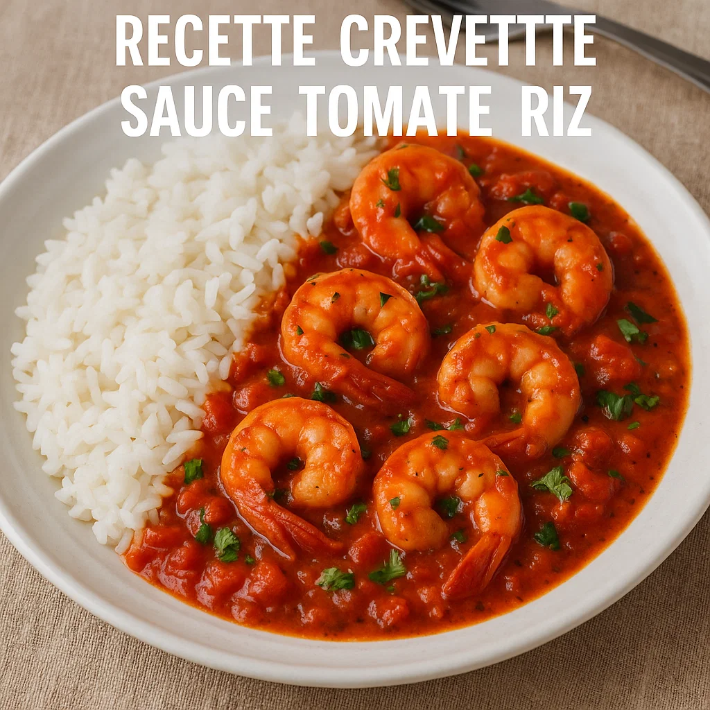 Recette Crevette Sauce Tomate Riz