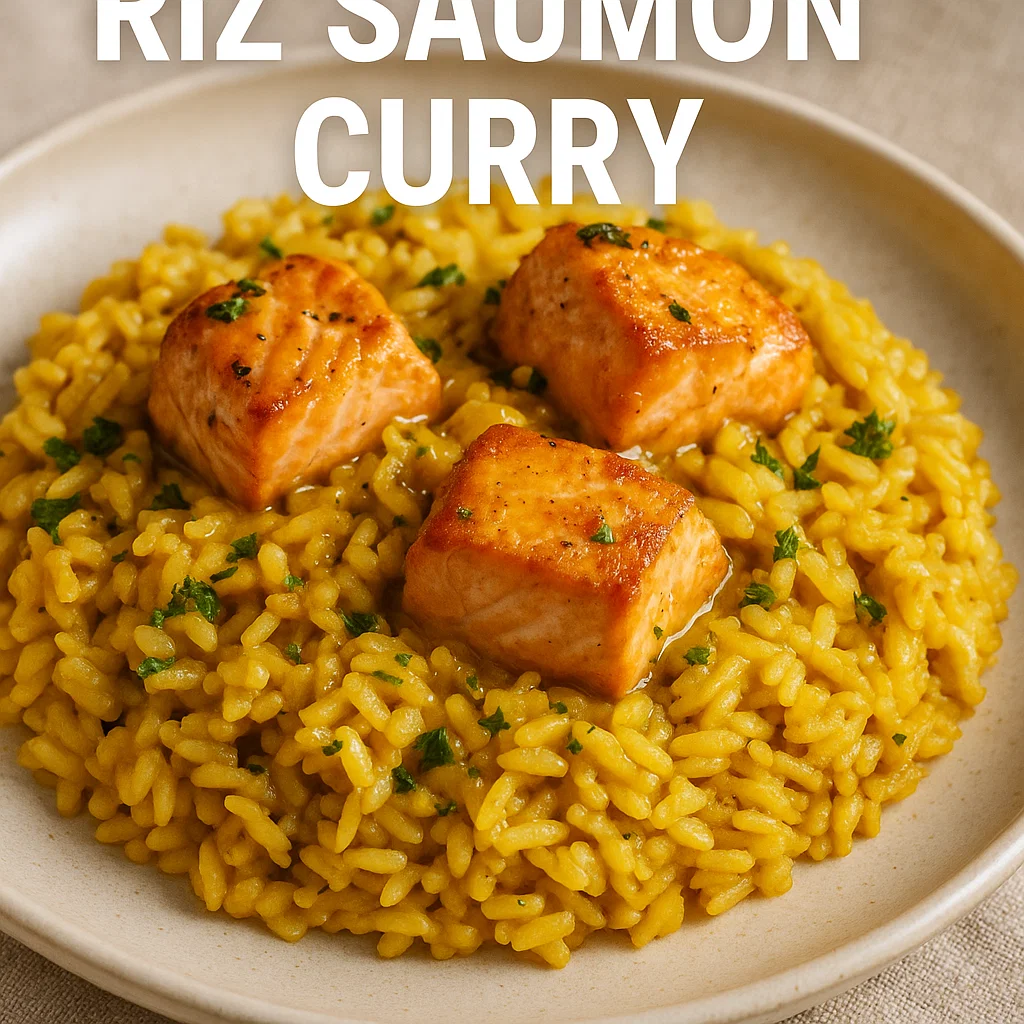 Découvrez notre recette riz saumon curry facile et rapide. Plat complet en 30 min avec épices savoureuses. Parfait pour toute la famille !