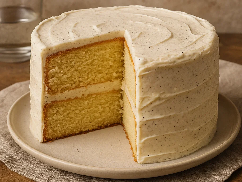 Recette de gâteau à la vanille