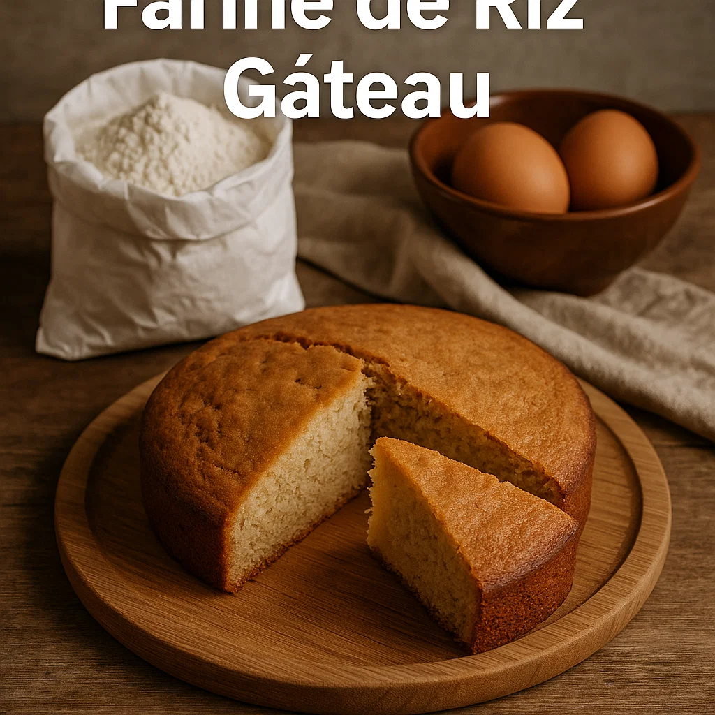 Recette Farine de Riz Gâteau