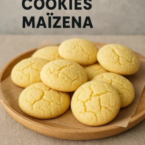 Recette Cookies Maizena
