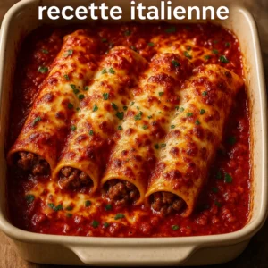 Cannelloni à la viande : recette italienne