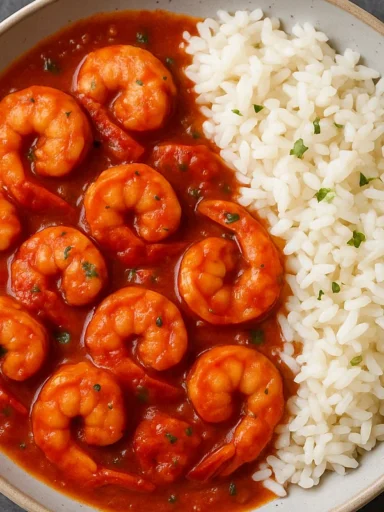 Recette Crevette Sauce Tomate Riz