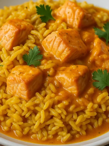 Recette Riz Saumon Curry