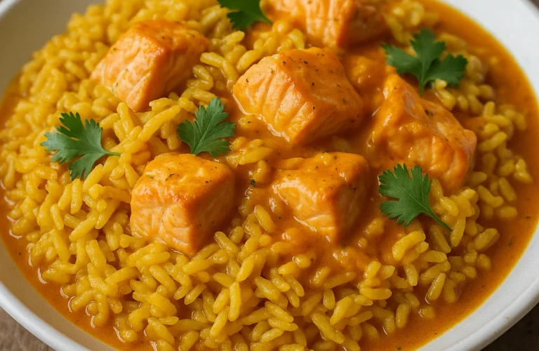 Recette Riz Saumon Curry