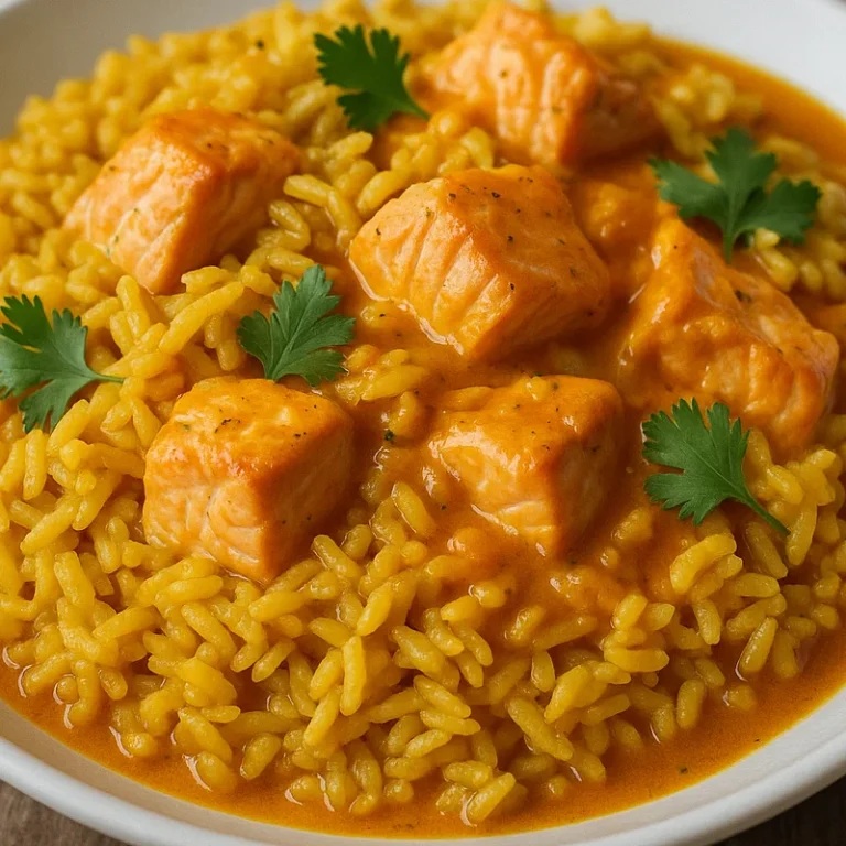 Recette Riz Saumon Curry