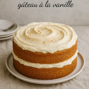 Recette de gâteau à la vanille