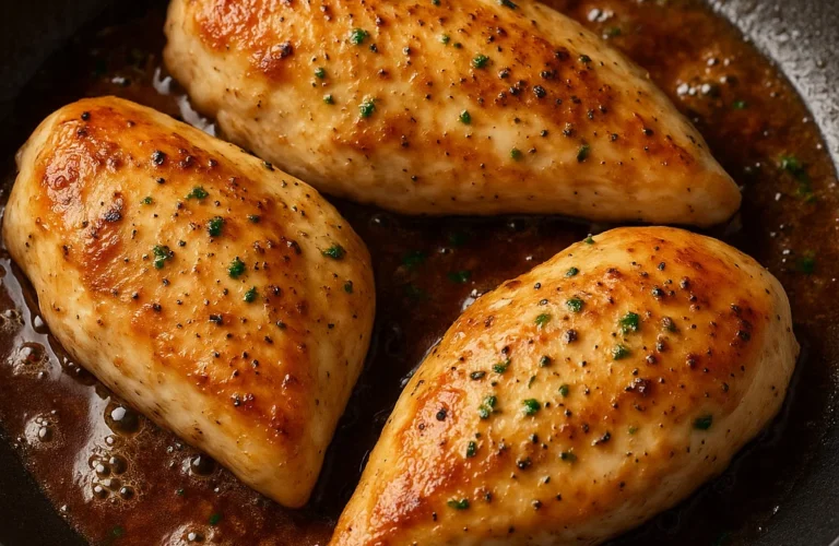 Recette Blanc de Poulet Moelleux à la Poêle