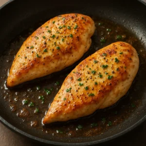 Recette Blanc de Poulet Moelleux à la Poêle