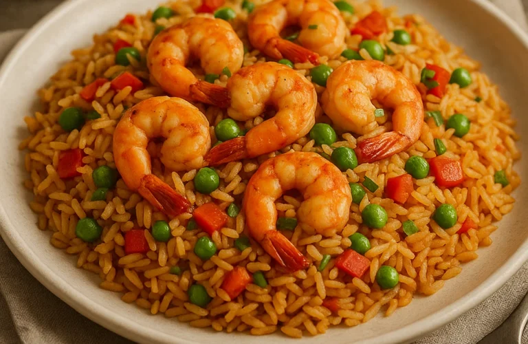 Recette de Riz aux Crevettes