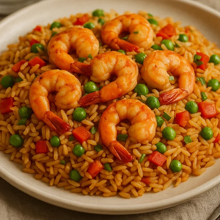Recette de Riz aux Crevettes