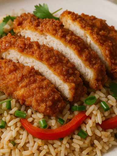 Recette Riz Thaï Poulet Croustillant