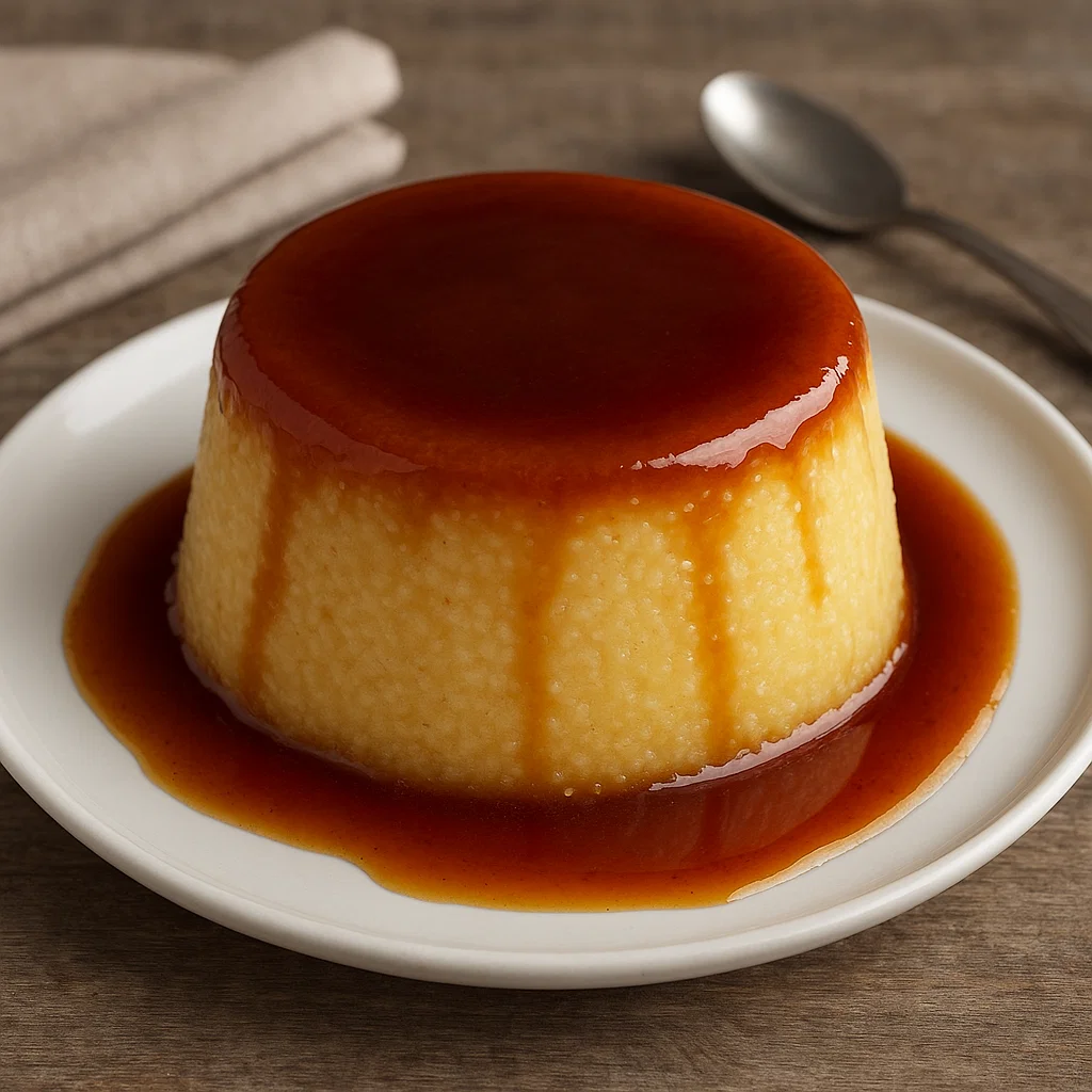 Gâteau de Semoule Thermomix Caramel