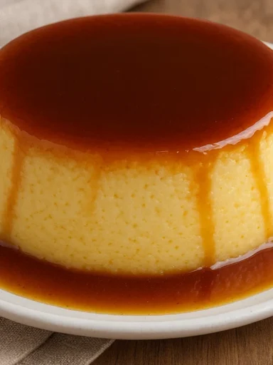 Gâteau de Semoule Thermomix Caramel