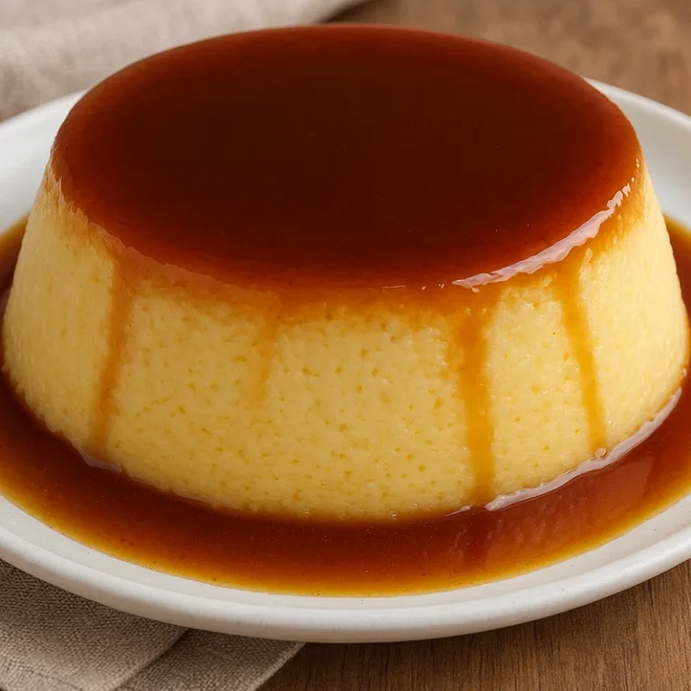 Gâteau de Semoule Thermomix Caramel