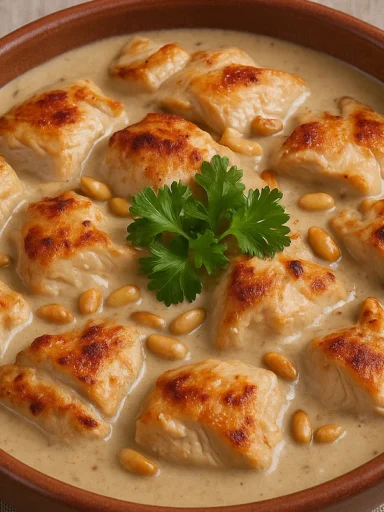Recette Libanaise du Poulet au Tahini