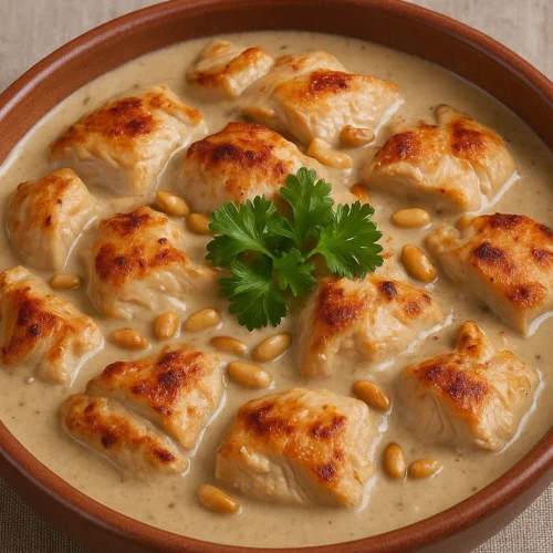 Recette Libanaise du Poulet au Tahini