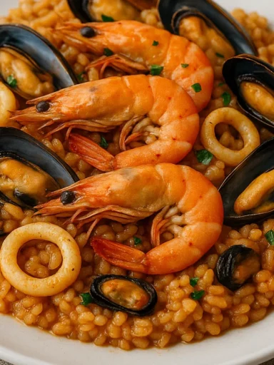 Recette Riz aux Fruits de Mer