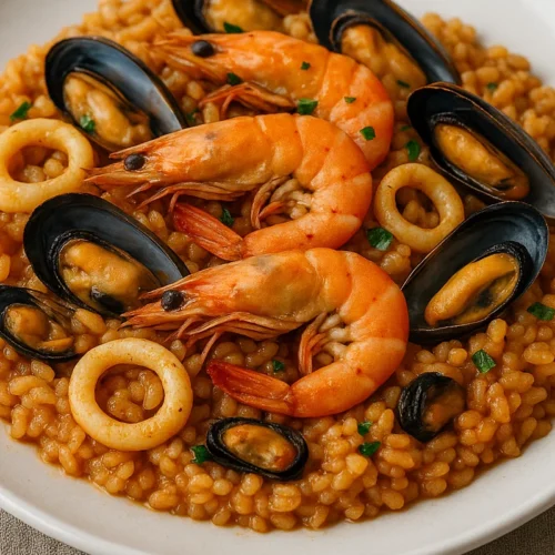 Recette Riz aux Fruits de Mer