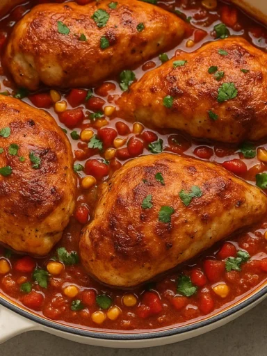 Poulet Mexicaine Recette